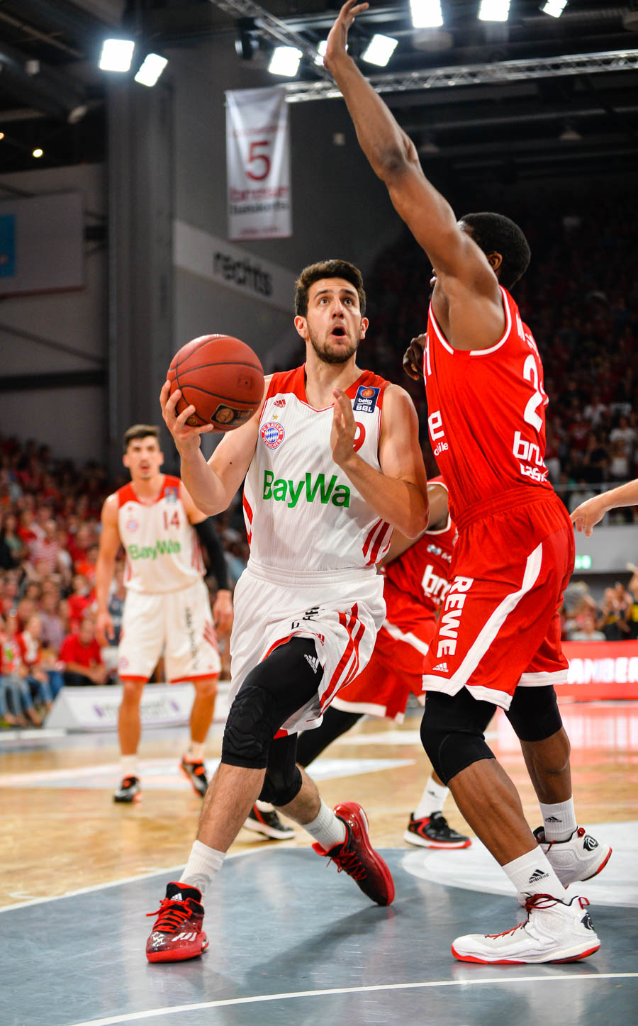 14.06.2015, Basketball, 1. Bundesliga, BBL, Saison 2014/15, Playoffs, Finale, Spiel 3, Brose Baskets Bamberg - FC Bayern Muenchen Basketball