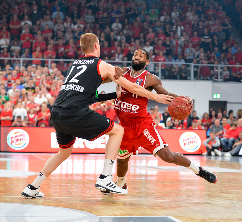 21.06.2015, Basketball, 1. Bundesliga, BBL, Saison 2014/15, Playoffs, Finale, Spiel 5, Brose Baskets Bamberg - FC Bayern Muenchen Basketball