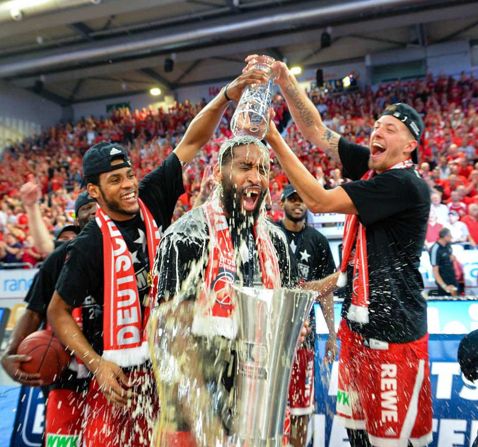 21.06.2015, Basketball, 1. Bundesliga, BBL, Saison 2014/15, Playoffs, Finale, Spiel 5, Brose Baskets Bamberg - FC Bayern Muenchen Basketball
