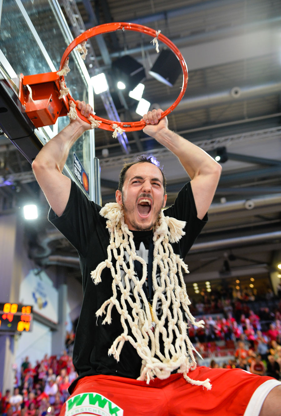 21.06.2015, Basketball, 1. Bundesliga, BBL, Saison 2014/15, Playoffs, Finale, Spiel 5, Brose Baskets Bamberg - FC Bayern Muenchen Basketball