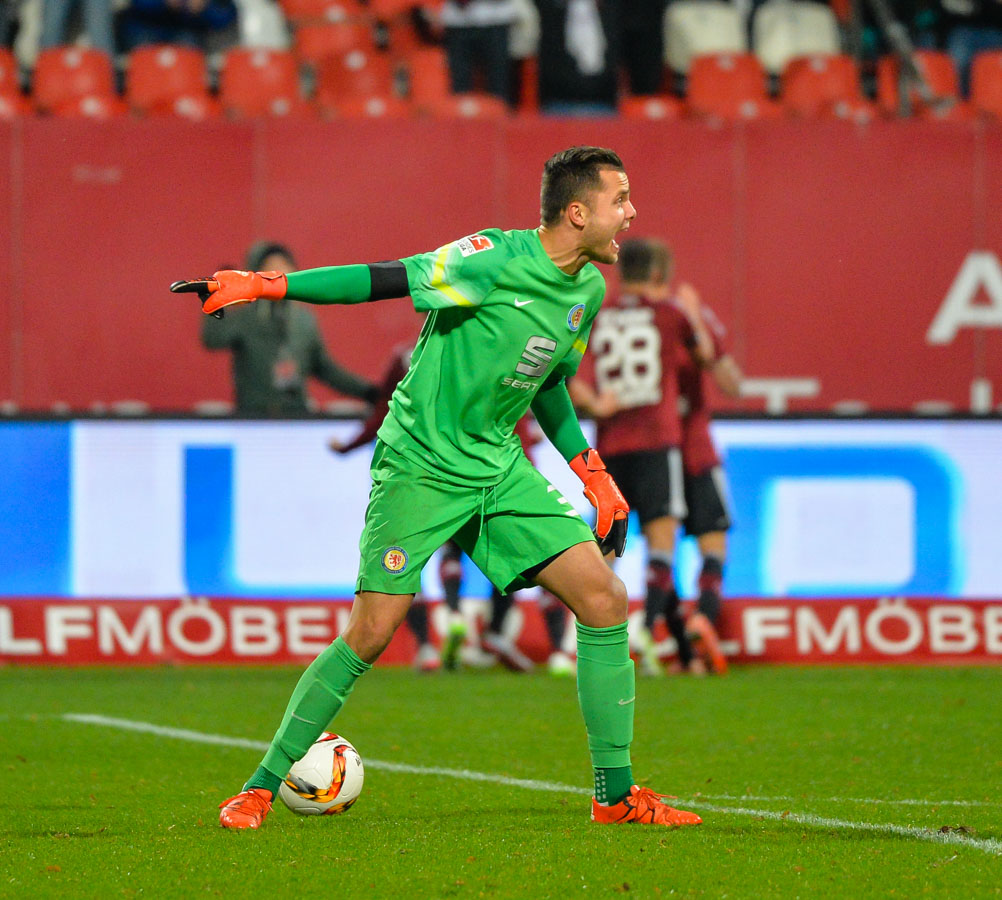23.11.2015, Fussball, 2. Bundesliga, Saison 2015/16, 1. FC Nuernberg - Eintracht Braunschweig