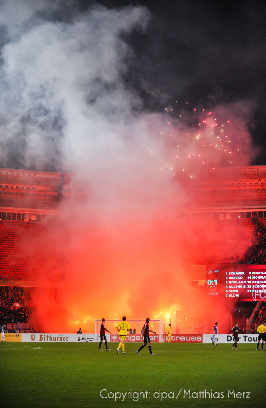 1. FC Nürnberg - Hertha BSC
